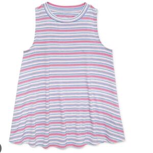 Striped Sleeveless Ladies Top